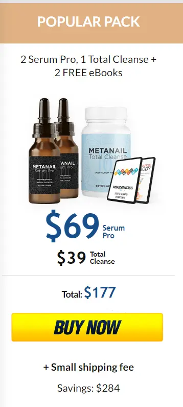 Metanail Serum Pro - 2 Bottle